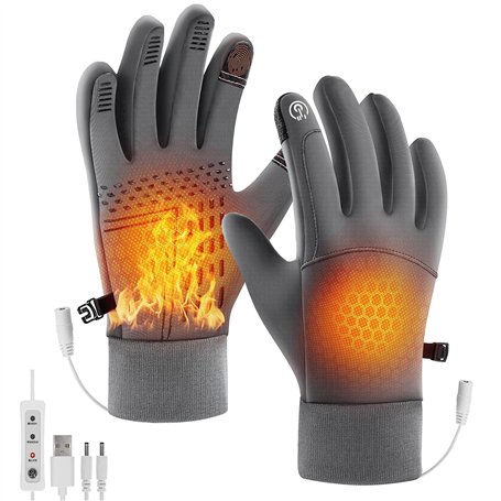 Gants Chauffants USB pour Femmes Hommes