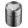 Generic Cendrier de voiture avec couvercle - Cendrier portable sans fumée - Mini poubelle de bureau en acier inoxydable - Cendri