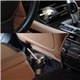 Generic Cendrier de voiture avec couvercle - Cendrier portable sans fumée - Mini poubelle de bureau en acier inoxydable - Cendri