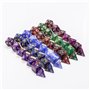 FLASHOWL Dés polyédriques Dés du DND Dés dés Ciel étoilé Voie lactée Dés 42 pièces de dés Jeux de 6 Sets Jeu de dés Ensemble de 