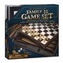 SpinMaster – Coffret en Bois 10 Jeux – Collection de Jeux Classiques