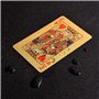 KAHEIGN 2 Jeux de Cartes à Jouer, 24k Foil Cartes de Poker étanches Cartes à Jouer en Diamant Outil de Tours de Magie Classique 