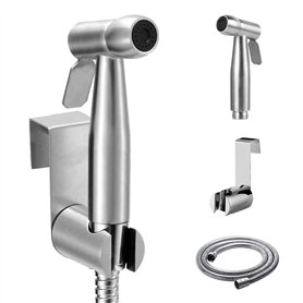 Kit de Pulvérisateur de Bidet en Acier inoxydable avec tuyau de 1