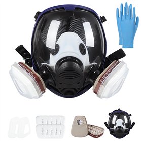 Sosvulix Masque respiratoire réutilisable complet pour le visage