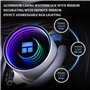 Thermalright Frozen Notte 360 ARGB V2 Refroidisseur de processeur de refroidissement à eau blanc, spécifications du refroidisseu