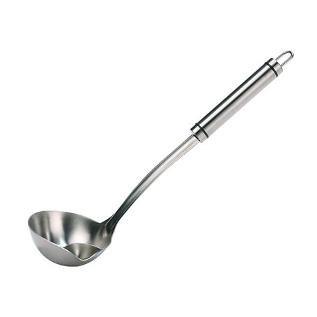 CuillèRe à éCumoire En Acier Inoxydable 304 CuillèRe à éCumoire SéParateur Graisse Louche Cuisine En Acier Inoxydable Avec Manch