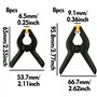 2 Pouces/3 Pouces Pinces Clips