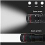 GUODSKHOO Lot de 2 Lampes de Poche LED Rechargeable Tactiques Lampe Torches Ultra Puissante par USB Avec Résistante à L'eau 3 Mo