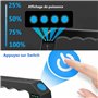 GUODSKHOO Lampe Torche Puissante Rechargeable Lampe de Poche 4 Modes Imperméable à l'eau Portable Torches de Travail Lampe pour 