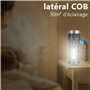 GUODSKHOO Lampe Torche Puissante Rechargeable Lampe de Poche 4 Modes Imperméable à l'eau Portable Torches de Travail Lampe pour 