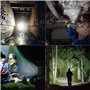 GUODSKHOO Lampe Torche Puissante Rechargeable Lampe de Poche 4 Modes Imperméable à l'eau Portable Torches de Travail Lampe pour 