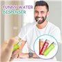 Vordpe Briquet de Tir à l'eau, Faux Briquet à Jet d'eau, Prank Toy,Mini Amusant Jouets de Pistolet à Eau Plus Légers, pour Plage