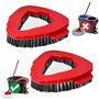 NEWHE Lot de 2 brosses à récurer pour Vileda Turbo EasyWring