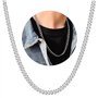Élégant Collier Homme Chaîne