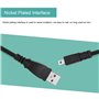 LacyMC Câble Données Data de Charge USB UC-E6,Câble USB compatible avec Panasonic/Lumix/Nikon DSLR D750 D5300 D3200 Coolpix L340