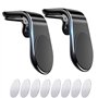 EasyULT Support Téléphone Voiture Magnétique[2 Pièces]