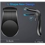 EasyULT Support Téléphone Voiture Magnétique[2 Pièces], Air Vent Magnétique Support Téléphone avec 8 Plaques Métalliques Magnéti