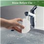 Lot de 6 filtres pour fontaine à chat + 6 filtres en mousse pour la fontaine à boisson pour chat, filtrant les poils (éponge), t
