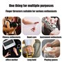 3 Pièces Hand Grip Strengthener, Musculation Main Doigts,Renforceur de poignées, muscle avant bras, pour la force de préhension,