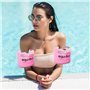 LUMOOM Lot de 2 paires de brassards gonflables pour enfants - Aide à la natation douce - Pour apprendre à nager - Double airbag 