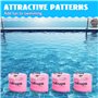 LUMOOM Lot de 2 paires de brassards gonflables pour enfants - Aide à la natation douce - Pour apprendre à nager - Double airbag 