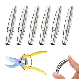 LUMOOM Lot de 6 ressorts de rechange pour sécateur de jardin en acier inoxydable - 6 cm - Ressorts de rechange pour sécateur - A