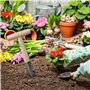 LUMOOM Outils de plantation de bulbes en bois - Avec calibrage et poignée en bois - Outils de jardinage traditionnels - Distribu