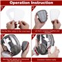 Masque respiratoire intégral réutilisable – Respirateur chimique de poussière de gaz organique avec filtres supplémentaires pour