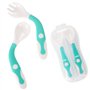 Ustensiles De Bébé Cuillère Fourche avec voyage Safe Case Toddler Bébés Enfants Alimentation Cuillère D'entraînement Easy Grip P