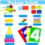 38 Pièces Ensemble de Jeux D'extérieur Fournitures