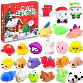 Chennyfun Mochi Squishies Calendrier de l'Avent 2024