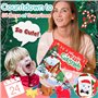 Chennyfun Mochi Squishies Calendrier de l'Avent 2024, Calendrier de l'Avent Mochi Squeeze Toy, 24 Jours Calendrier de Compte à R