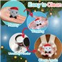Chennyfun Mochi Squishies Calendrier de l'Avent 2024, Calendrier de l'Avent Mochi Squeeze Toy, 24 Jours Calendrier de Compte à R