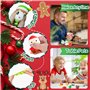 Chennyfun Calendrier de L'avent Squishy 2024, 24pcs Calendrier de l'Avent Mochi Squeeze Toy pour Enfant, 24 Jours Calendrier de 