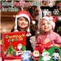 Chennyfun Calendrier de L'avent Squishy 2024, 24pcs Calendrier de l'Avent Mochi Squeeze Toy pour Enfant, 24 Jours Calendrier de 