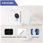 VACKING Pièces de rechange compatibles avec Ecovacs Deebot T20 Omni / T20e Omni Accessoires, 1 brosse principale, 2 filtres HEPA