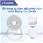 VACKING Pièces de rechange compatibles avec les accessoires d'aspirateur Ecovacs T30 Omni / T30 Pro Omni, 1 brosse principale, 4