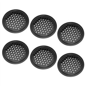SPRHR 6 Pièces Grille Aeration Ronde