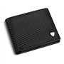 TEEHON® Portefeuille Homme en Cuir Véritable avec Blocage RFID/NFC 8 Porte Carte Crédit