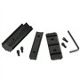 JASHKE Monture de Lunette Base 11 mm à 20 mm 11 mm à 11 mm Rail en Queue d'aronde Picatinny Weaver 11 mm Convertir l'adaptateur