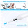 Stylet pour Écrans Tactiles - Stylo Capacitif Haute Sensibilité Universel - Compatible iPad Pro/Mini/Air, iPhone, Samsung Galaxy
