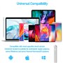 Stylet pour Écrans Tactiles - Stylo Capacitif Haute Sensibilité Universel - Compatible iPad Pro/Mini/Air, iPhone, Samsung Galaxy
