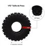 1PZ F3T-35I Pneu chambre à air 4.10/3.50-4 pour Remorque Tracteur Diable Chariot de jardin Fraise à neige Tondeuse à main Camion
