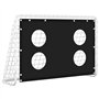 Cage de Foot Filet de Football Goal But d'entrainement Filet d'entraînement pour But de Football 184x61x122 cm
