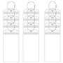 TRKETK Lot de 12 porte-étiquettes de bagage de croisière