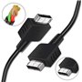 Rgeek Câble de chargeur PS Vita de 3,7 m compatible avec Sony Playstation Vita, PSVita 1000