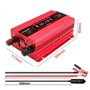 LVYUAN Convertisseur 12V 220V 230V 1500W DC à AC convertisseur de Puissance Voiture Onduleur Transformateur, LCD Display