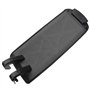 ZEALfix Couvercle d'accoudoir de voiture 8E0864245E en cuir noir pour console centrale A4 B6 B7 2002-2007