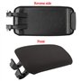KASturbo Housse Accoudoir Couvercle Central pour A3 8P 8P0864245P 2003-2013 Tissu Noir