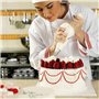 Heatigo Lot de 100 poches à douille jetables Pastry Bag pour décorer des gâteaux ou des tartes.